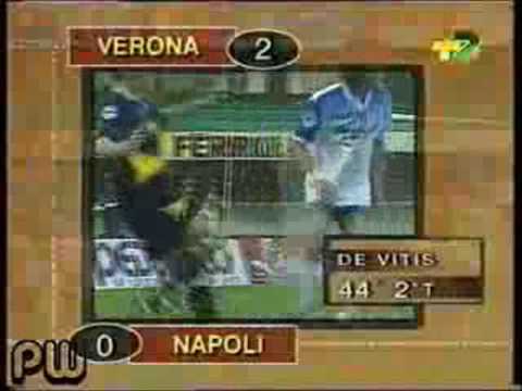 Verona - Napoli 2-0 stagione 1996-1997
