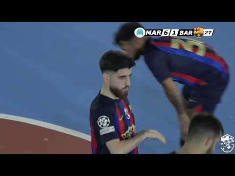 Scugnizzo Cup, sintesi Marsiglia - Barcellona 11-2