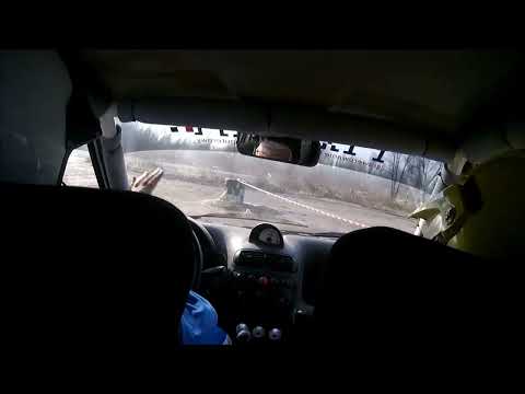 1 runda rally park cup kaczyce 2022 ONBOARD Robert Sęk Seicento OS1