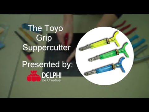 The Toyo Thomas Grip Super Cutter | Delphi Glass