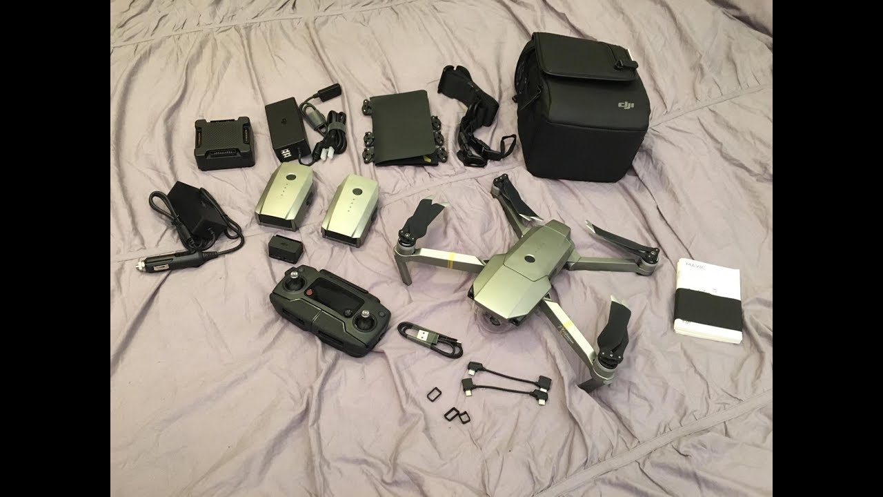 Dron DJI Mavic Pro Fly More Combo (Platinum version)