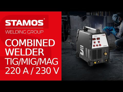 vídeo - Máquina de Soldar Multiprocessos- TIG 220 A - MIG 220 A - MMA 