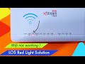 Airtel Xstream Fiber LOS Red Light Solution | Airtel Wifi not working.