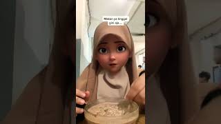 Download lagu cara makan muslimah bercadar #shorts #islam mp3