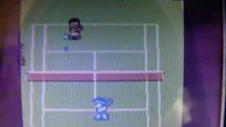 Tennis on the Nintendo Game Boy. Gameplay & Commentary