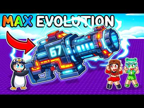 I Became The GUGUGAGA PENGUIN In Roblox +1 Weapon Evolution...