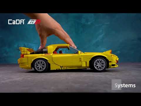 Vidéo CaDA Initial D C61023W : Mazda Rx-7 FD3S - 1:12