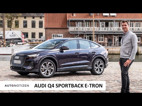 Audi Q4 Sportback 40 e-tron (150 kW): Elektro-SUV im ersten Test | Review | Autobahn | 2021