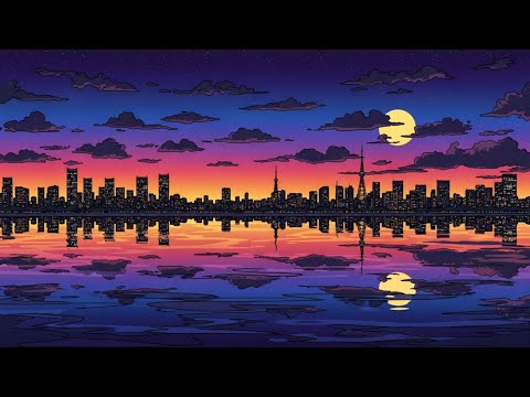 City Reflections Under a Starry Sky ✨ | Lofi Beats to Relax/Dream To