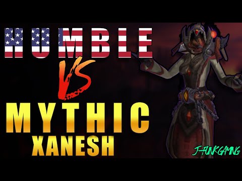 HUMBLE vs MYTHIC XANESH (DIX): Windwalker Monk Tips & Kill Video w/ Comms