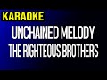 UNCHAINED MELODY THE RIGHTEOUS BROTHERS KARAOKE 1 Semitone