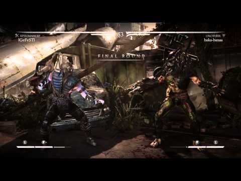 Mortal Kombat X Sub-Zero vs Predator PvP
