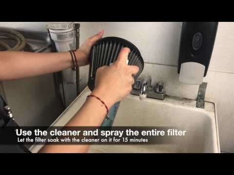 How to Clean an aFe POWER Dry Universal Filter