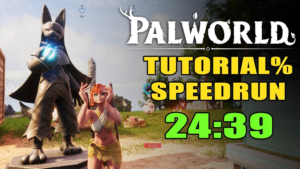 Palworld Speedrun | Tutorial% (Unrestricted) | 24:39