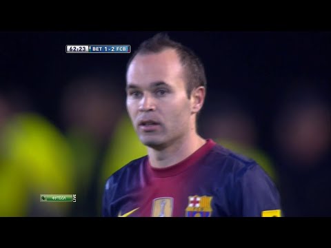 Andrés Iniesta vs Real Betis (Away) 2012/13 HD 720p