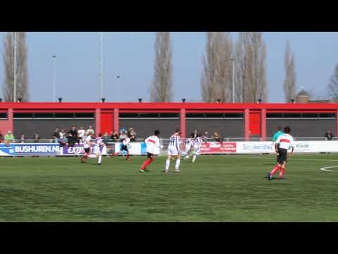 (B) VV Hoogland jo15-1 vs ASC Nieuwland JO15-1 op 24-3-2018