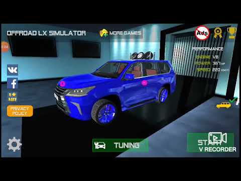 Off-road lx simulator