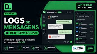 Datafy API - Logs de mensagens em tempo real - API Oficial WhatsApp