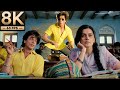 8K Remastered Lutt Putt Gaya Shahrukh Khan Taapsee Dunki