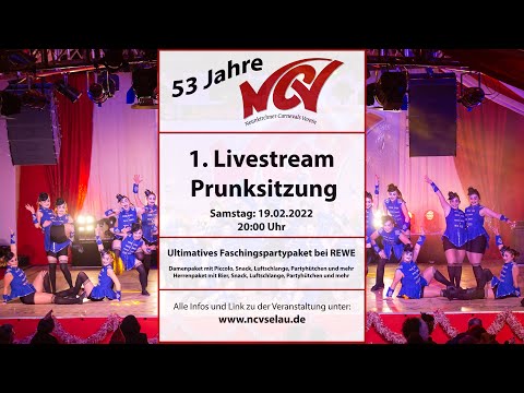 1. Livestream Prunksitzung des NCV