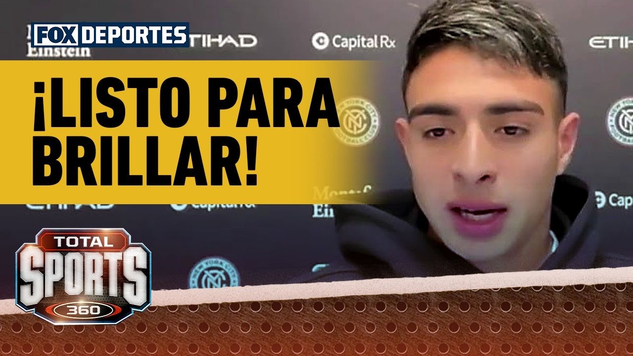 ⚽🤩 EXCLUSIVA | ¡LISTO PARA BRILLAR! Agustín Ojeda, jugador del New York City FC | Total Sports