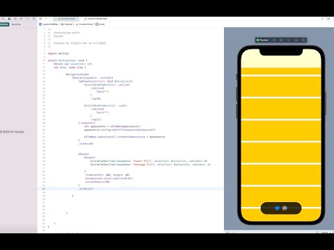Custom Tab Bar with TabView in SwiftUI