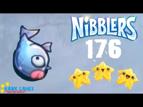 Nibblers - 3 Stars Walkthrough Level 176