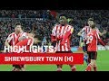 Highlights: Sunderland v Shrewsbury Town
