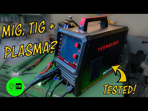 YesWelder MCT-520 Review | 5-in-1 Multiprocess Welder Test (MIG, TIG, Stick, Flux, Plasma Cutter)