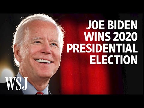 Joe Biden Wins 2020 Presidential Election Watch His Road to Victory WSJ