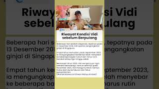 Riwayat Kondisi Vidi Aldiano sebelum Meninggal Dunia: Sempat Hiatus dan Operasi di Singapura