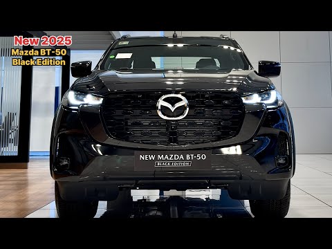 New 2025! Mazda BT-50 Black Edition | Premium Comfort Interior and Exterior