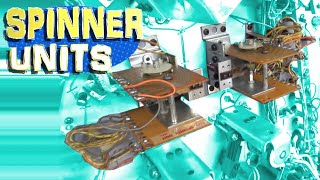 The Cool Spinner Units in Williams 1976 Grand Prix E.M. Pinball Machine