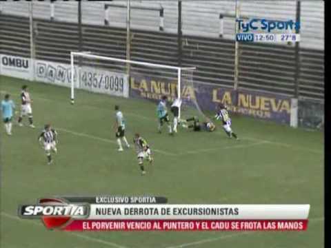 El Porvenir 1 vs 0 Excursionistas