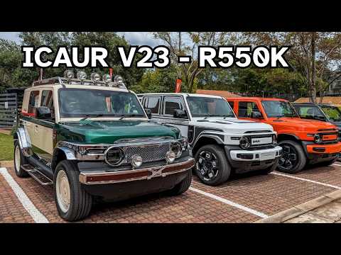 Thumbnail for The iCaur V23 quick walkaround | I like it! | Fully electric |R550 000 by Car