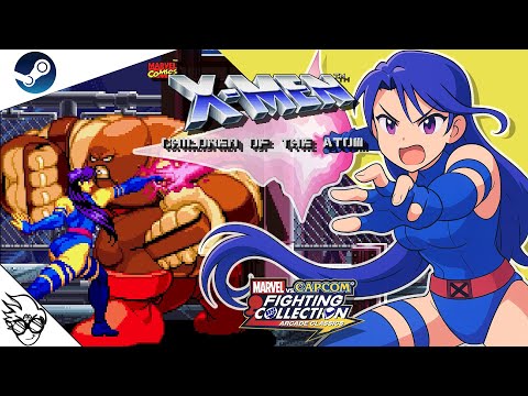 Marvel vs. Capcom Fighting Collection - X-Men: Children of the Atom (Steam) - Psylocke [Playthrough]