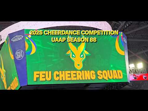 FEU Cheering Squad, 2025 Cheerdance Competition, UAAP Season 88, November 29, 2025