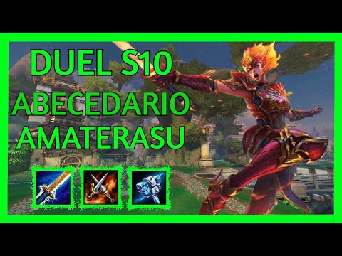 SMITE DUEL ABECEDARIO S10 - AMATERASU - EL ITEM DEFINITIVO!