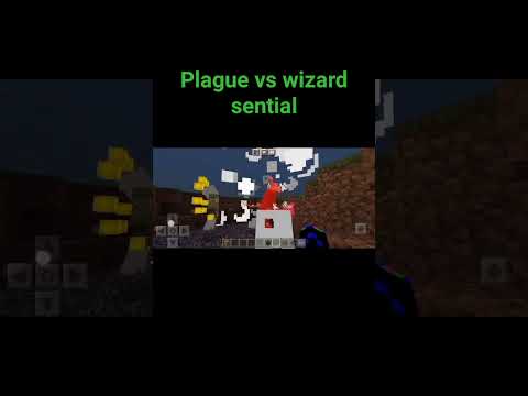 Ultimate Plague vs Wizard Battle - Who will win? #shorts #viral #minecraft