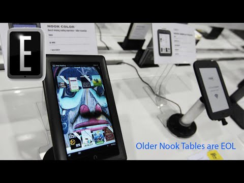 Older Nook Tablets cannot buy ebooks anymore