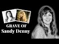 Legendary Folk Singer Sandy Denny - Buried at Putney Vale Cemetery