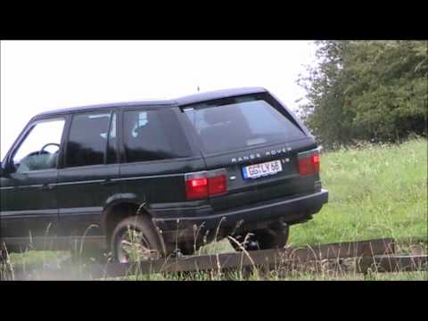 Range Rover beim Range Rover Bergen