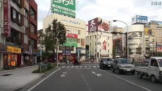 preview picture of video '松本IC～松本駅～松本城 (2倍速) Matsumoto City'