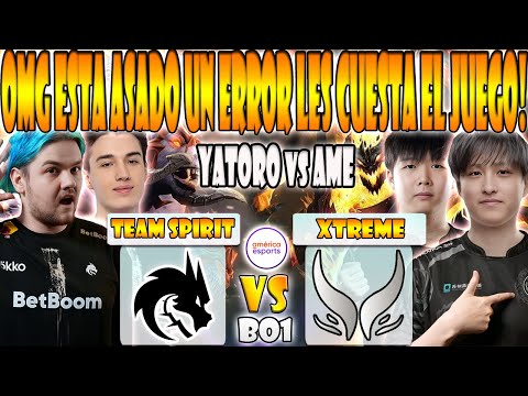 TEAM SPIRIT vs XTREME GAMING [BO1] YATORO, COLLAPSE VS AME, NOTHINGTOSAY- BLAST SLAM VI 2026- DOTA 2