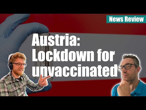 BBC新聞評論。奧地利 - 鎖定未接種疫苗的人 (BBC News Review: Austria - Lockdown for unvaccinated)