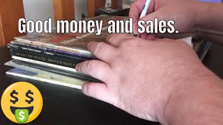Selling records on ebay and amazon for decent profit