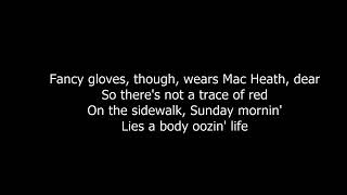 Mack the Knife - Dave van Ronk Karaoke