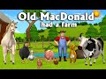 Old MacDonald Had A Farm - 3D Animation English Nursery Rhymes \u0026 Songs for children mp3