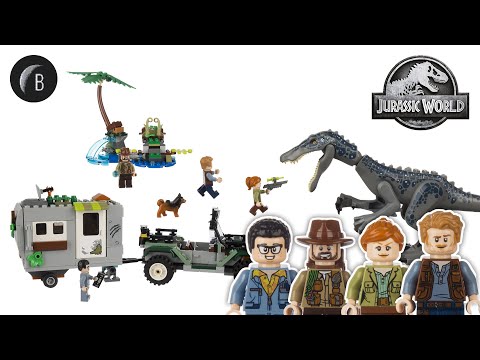 Vidéo LEGO Jurassic World 75935 : L'affrontement du baryonyx : la chasse au trésor