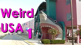 Weird USA. The Strangest things to see from your car. 🇺🇸PART 1🇺🇸